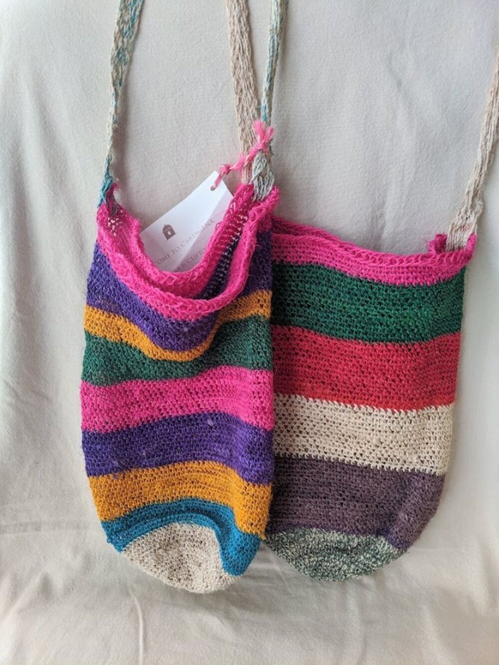 One Handmade Panamanian Chacara Bag - Artisanal Folk Accessory